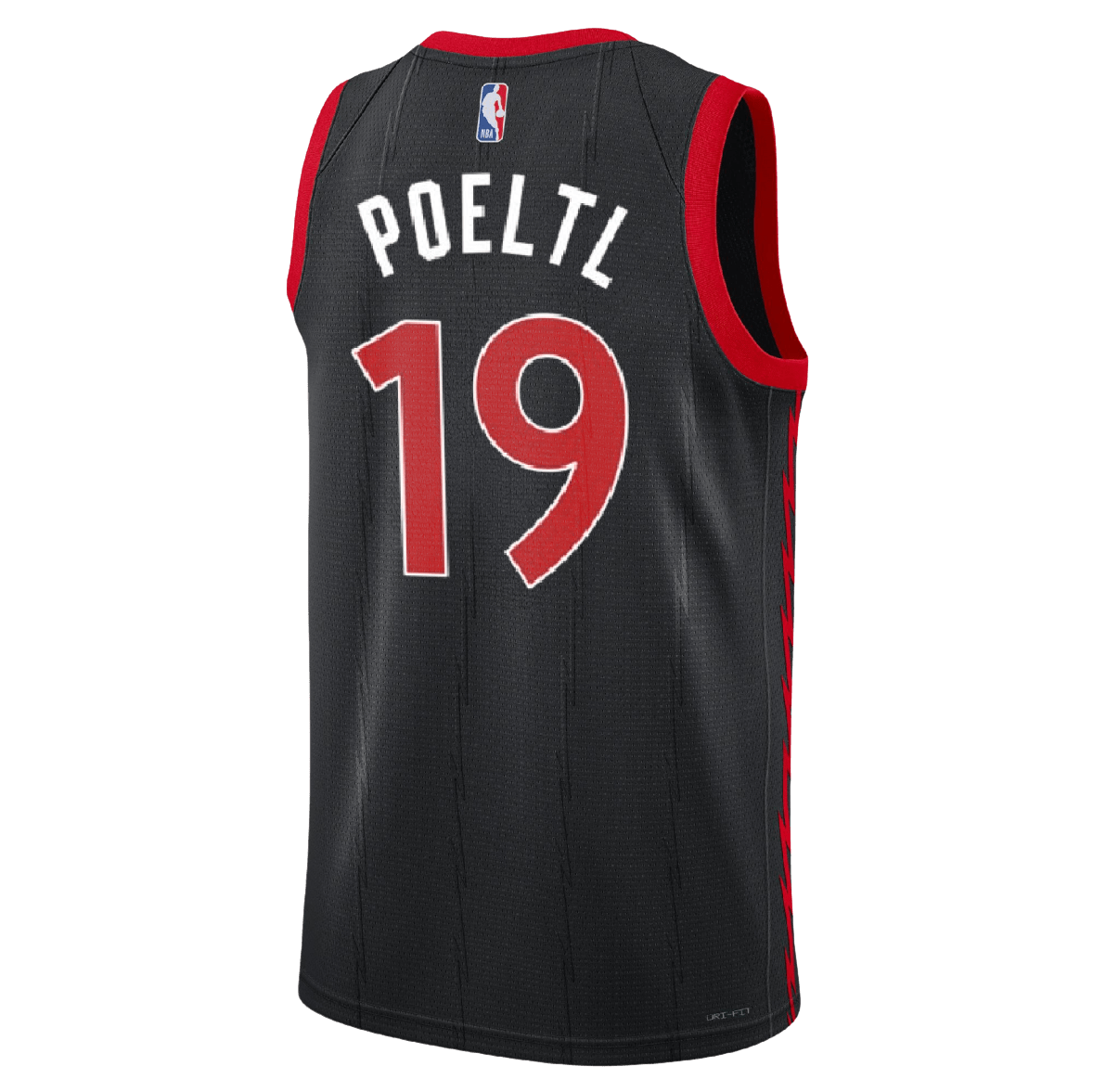 Jakob Poeltl 19 Toronto Raptors Black Statement Jersey - Elite Zone Sports