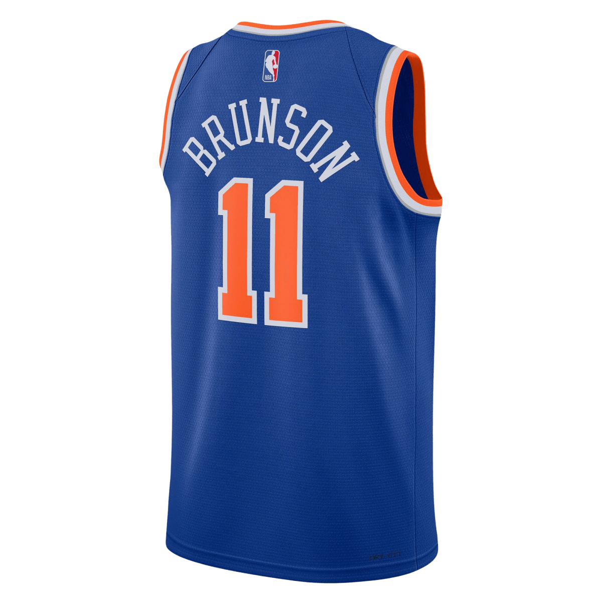Jalen Brunson 11 New York Knicks Blue Icon Jersey - Elite Zone Sports