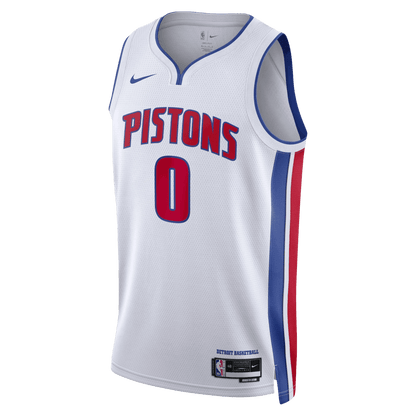 Jalen Duren 0 Detroit Pistons White Association Jersey - Elite Zone Sports