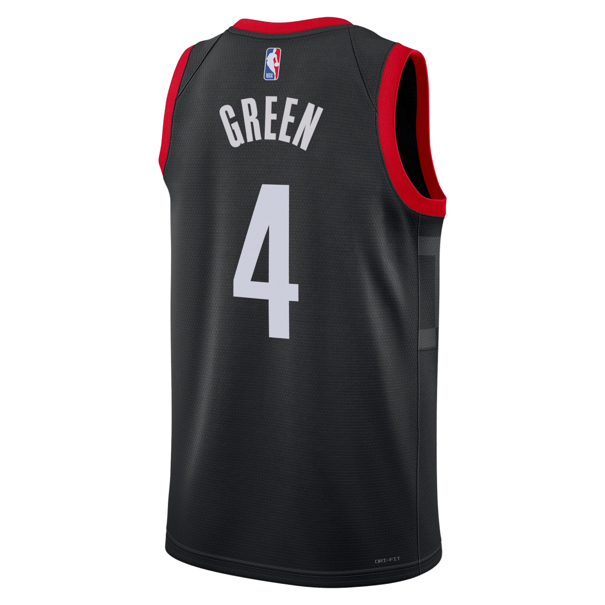 Jalen Green 4 Houston Rockets Black Statement Jersey - Elite Zone Sports