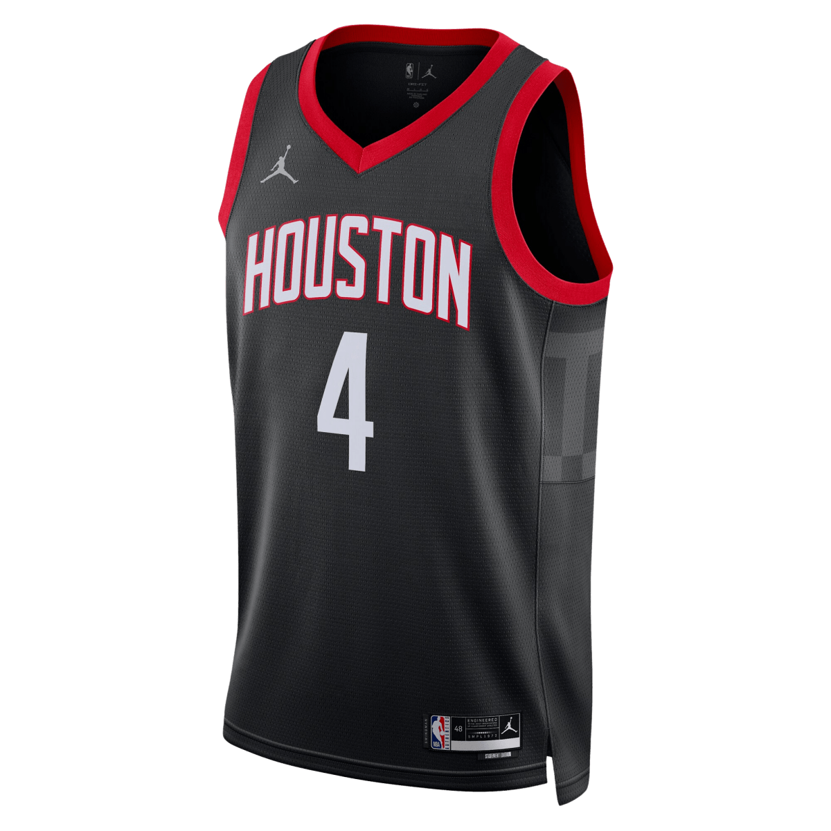 Jalen Green 4 Houston Rockets Black Statement Jersey - Elite Zone Sports