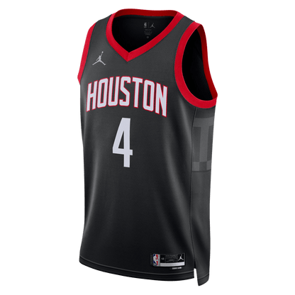 Jalen Green 4 Houston Rockets Black Statement Jersey - Elite Zone Sports