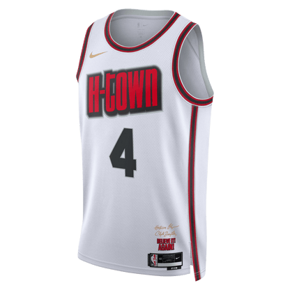 Jalen Green 4 Houston Rockets White City Edition Jersey - Elite Zone Sports