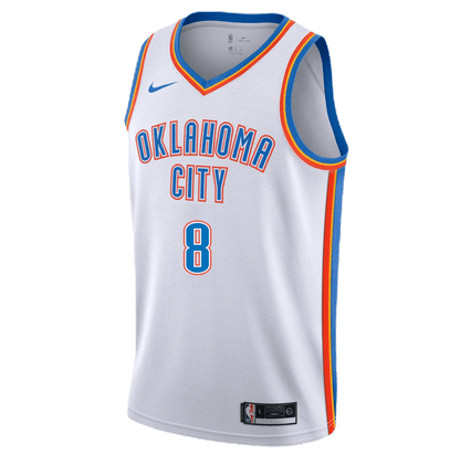 Jalen Williams 8 Oklahoma City Thunder White Association Jersey - Elite Zone Sports