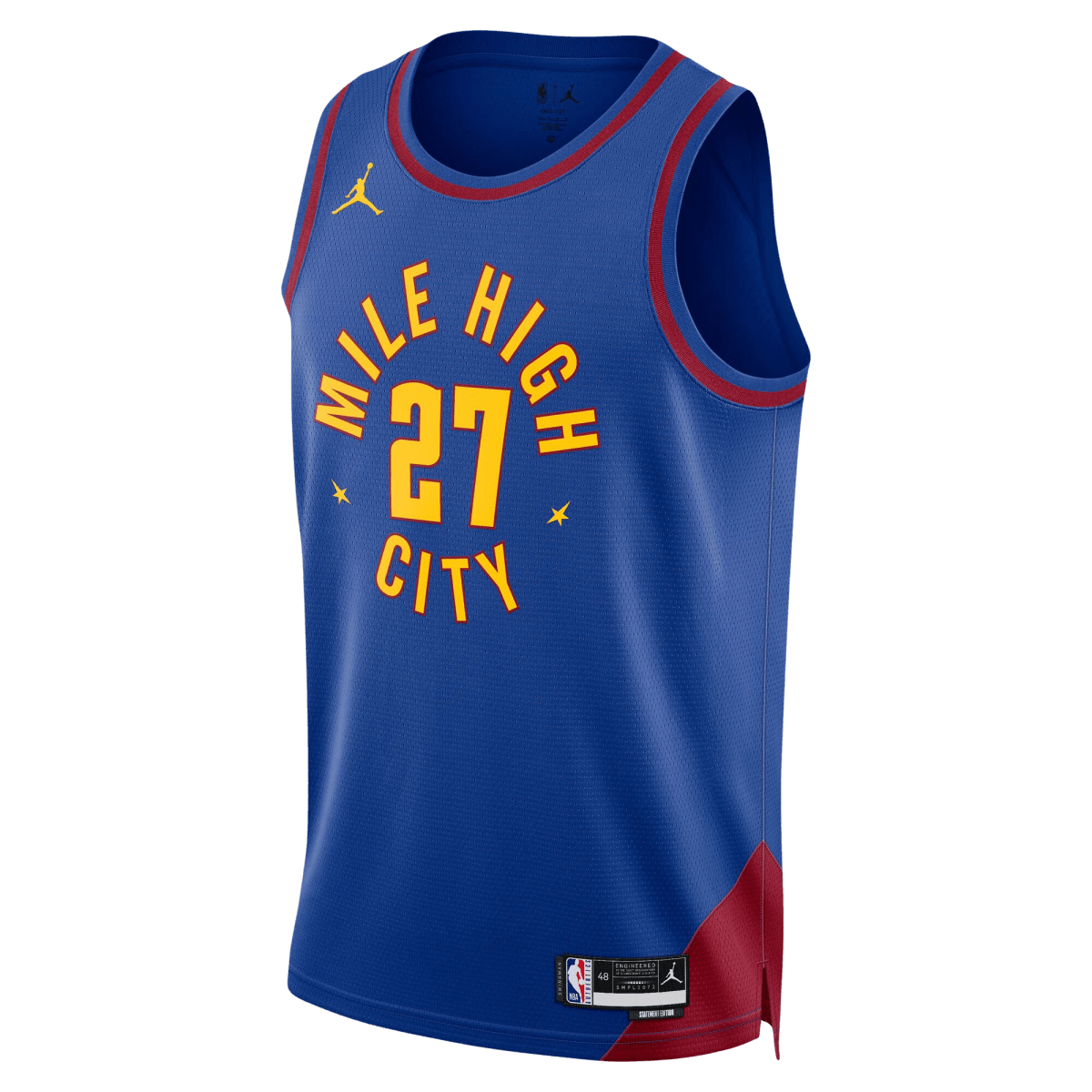 Jamal Murray 27 Denver Nuggets Blue Statement Jersey - Elite Zone Sports