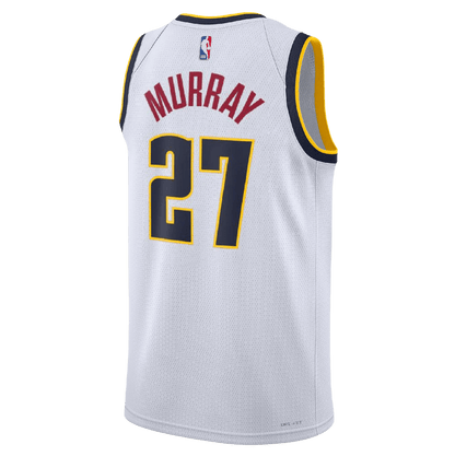 Jamal Murray 27 Denver Nuggets White Association Jersey - Elite Zone Sports