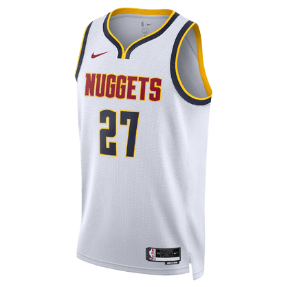 Jamal Murray 27 Denver Nuggets White Association Jersey - Elite Zone Sports