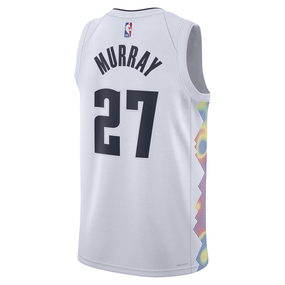 Jamal Murray 27 Denver Nuggets White City Edition Jersey - Elite Zone Sports