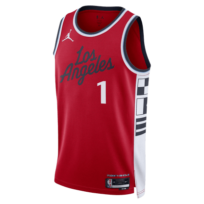 James Harden 1 LA Clippers Red Statement Jersey - Elite Zone Sports