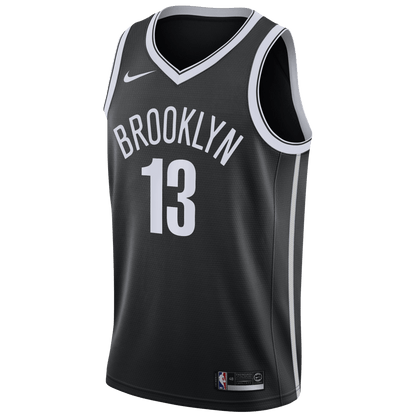 James Harden 13 Brooklyn Nets Black Icon Jersey - Elite Zone Sports