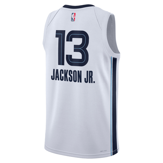 Jaren Jackson Jr. 13 Memphis Grizzlies White Association Jersey - Elite Zone Sports