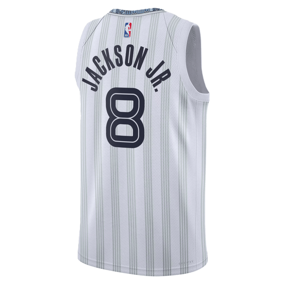 Jaren Jackson Jr. 8 Memphis Grizzlies White 2025/26 City Edition Jersey - Elite Zone Sports