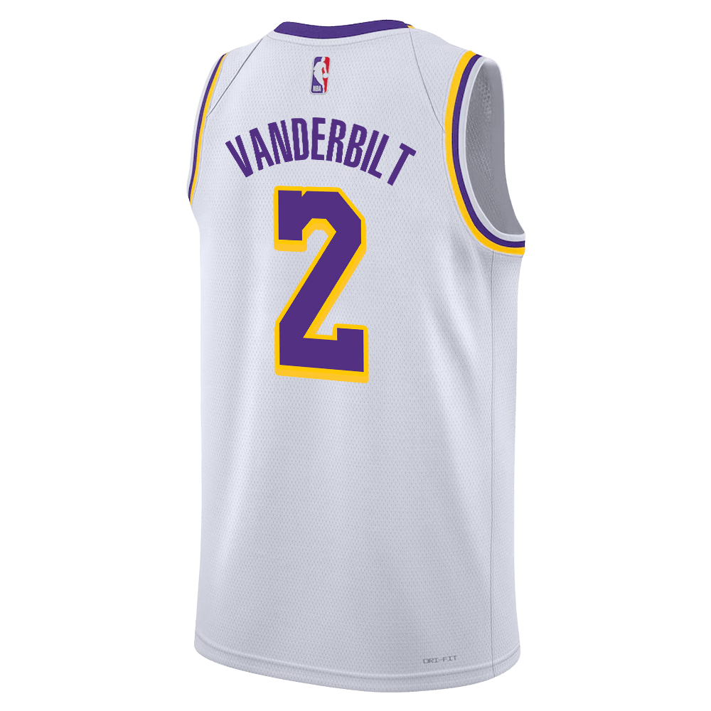 Jarred Vanderbilt 2 Los Angeles Lakers White Association Jersey - Elite Zone Sports