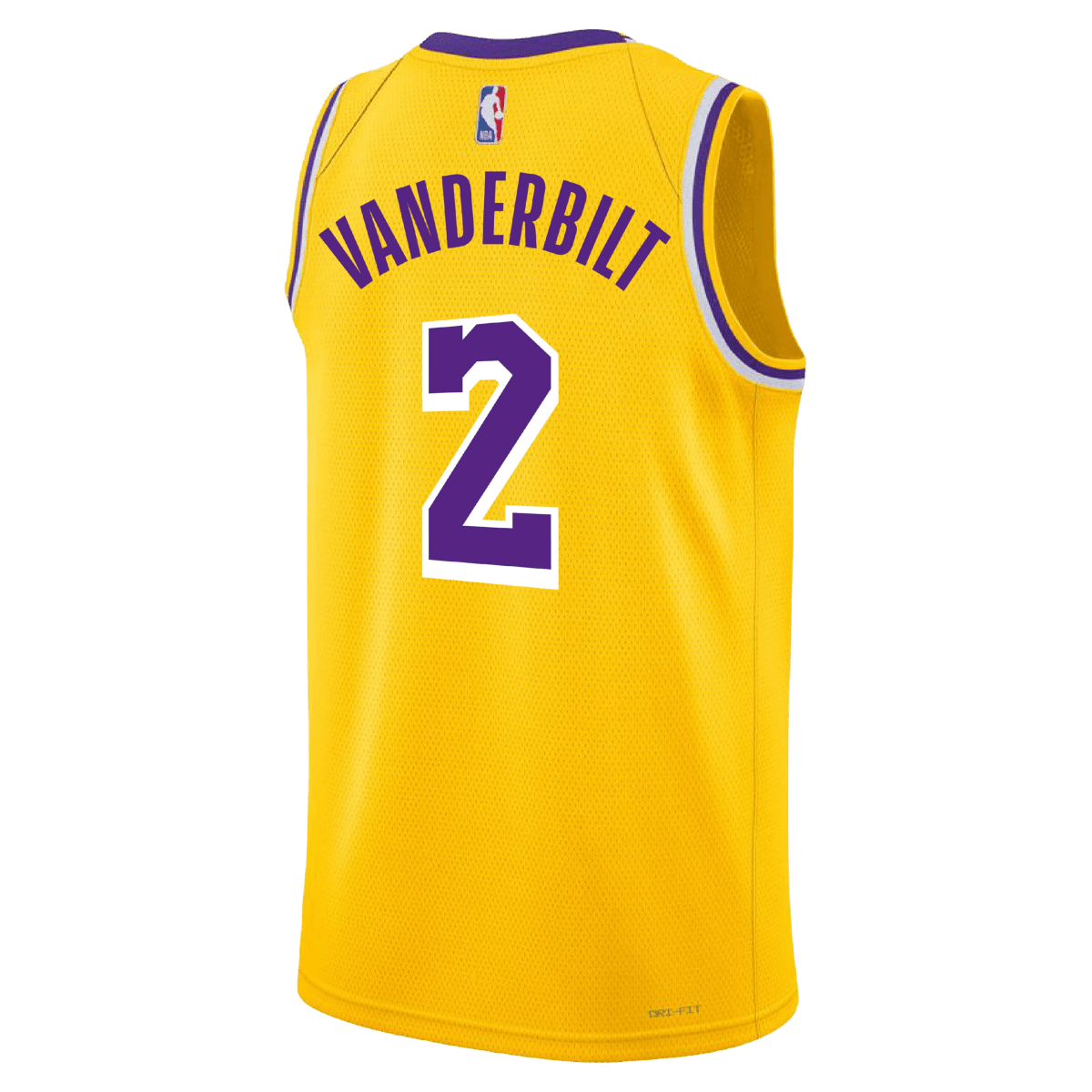 Jarred Vanderbilt 2 Los Angeles Lakers Yellow Icon Jersey - Elite Zone Sports