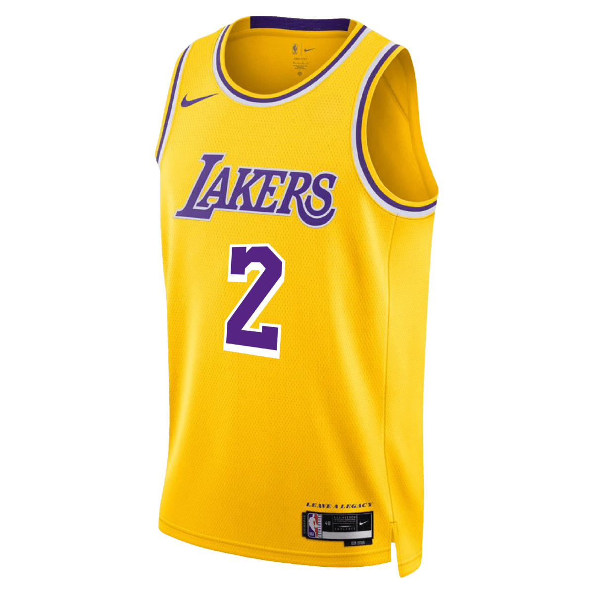 Jarred Vanderbilt 2 Los Angeles Lakers Yellow Icon Jersey - Elite Zone Sports
