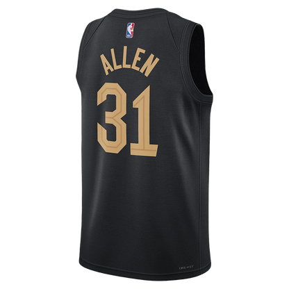 Jarrett Allen 31 Cleveland Cavaliers Black Statement Jersey - Elite Zone Sports