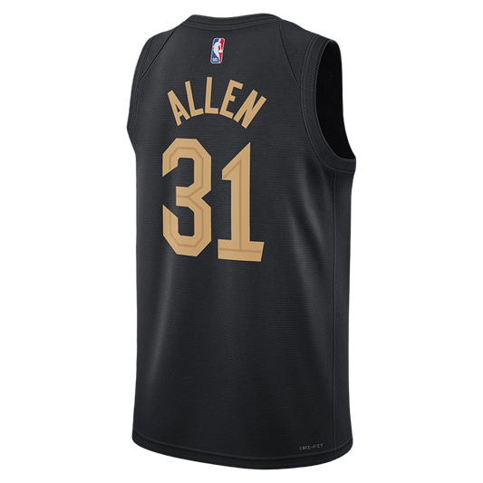 Jarrett Allen 31 Cleveland Cavaliers Black Statement Jersey - Elite Zone Sports