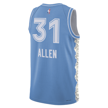 Jarrett Allen 31 Cleveland Cavaliers Blue City Edition Jersey - Elite Zone Sports