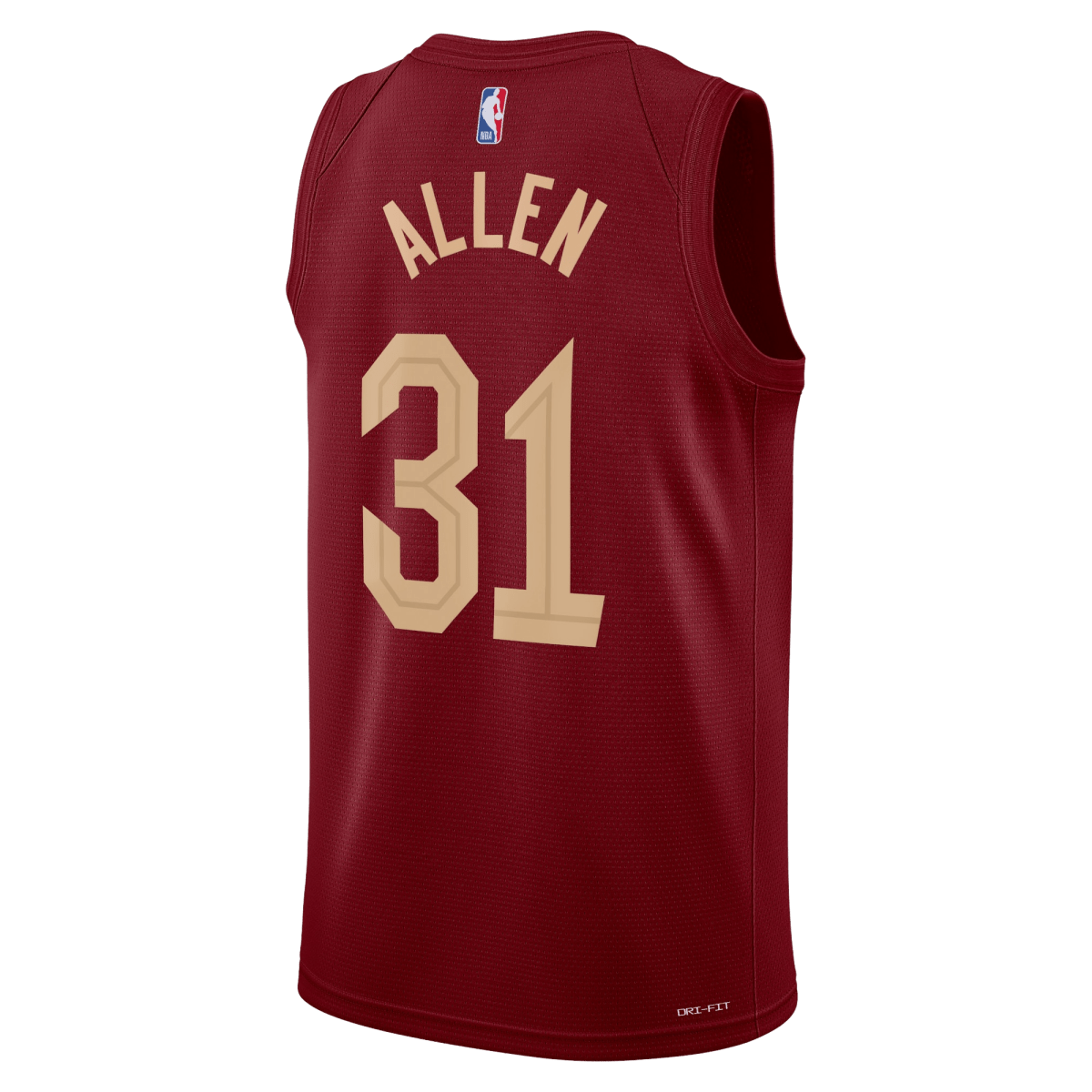 Jarrett Allen 31 Cleveland Cavaliers Burgundy Icon Jersey - Elite Zone Sports
