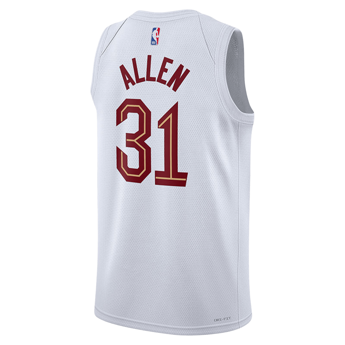 Jarrett Allen 31 Cleveland Cavaliers White Association Jersey - Elite Zone Sports