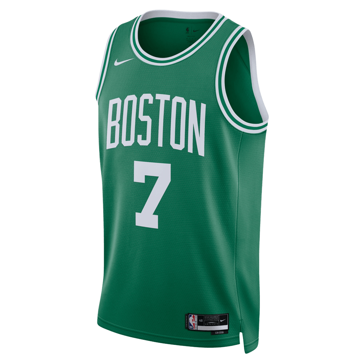 Jaylen Brown 7 Boston Celtics Green Icon Jersey - Elite Zone Sports