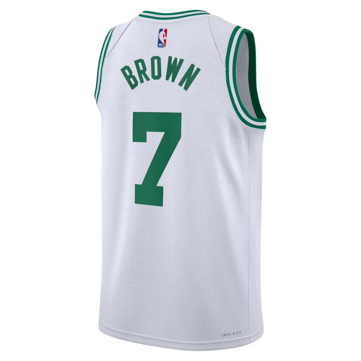Jaylen Brown 7 Boston Celtics White Association Jersey - Elite Zone Sports
