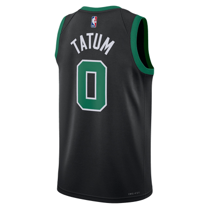 Jayson Tatum 0 Boston Celtics Black Statement Jersey - Elite Zone Sports