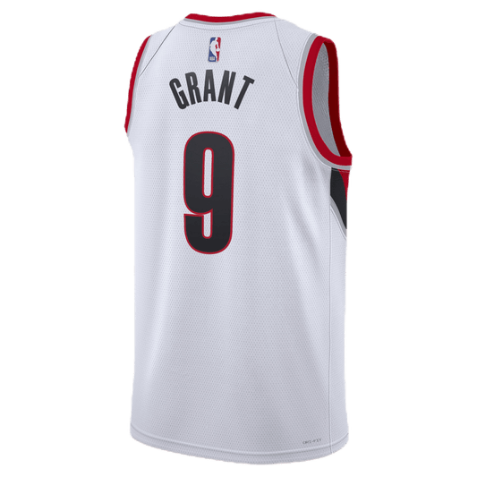 Jerami Grant 9 Portland Trail Blazers White Association Jersey - Elite Zone Sports