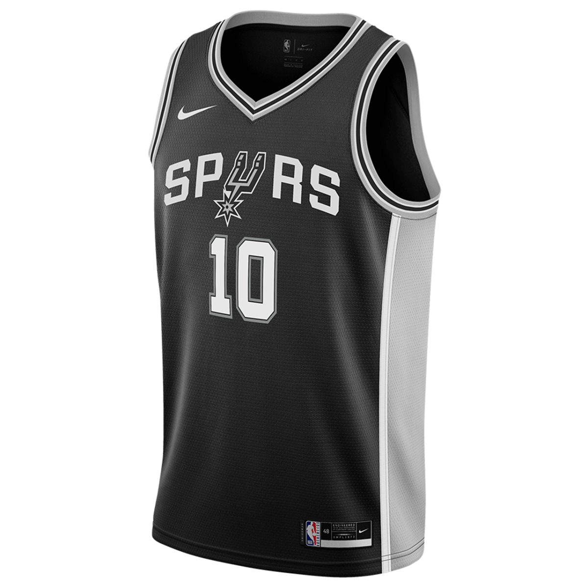 Jeremy Sochan 10 San Antonio Spurs Black Icon Jersey - Elite Zone Sports