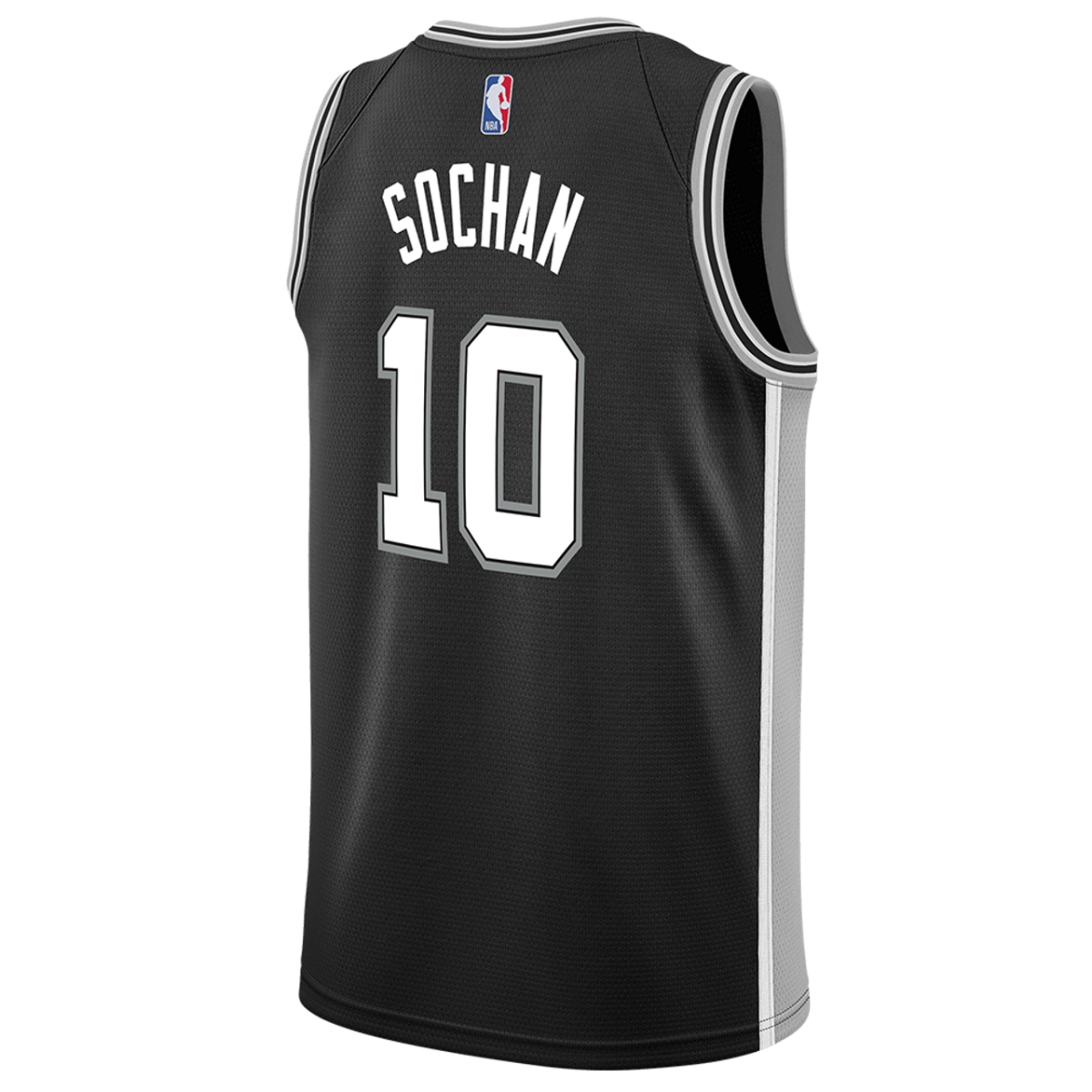 Jeremy Sochan 10 San Antonio Spurs Black Icon Jersey - Elite Zone Sports