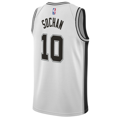 Jeremy Sochan 10 San Antonio Spurs White Association Jersey - Elite Zone Sports