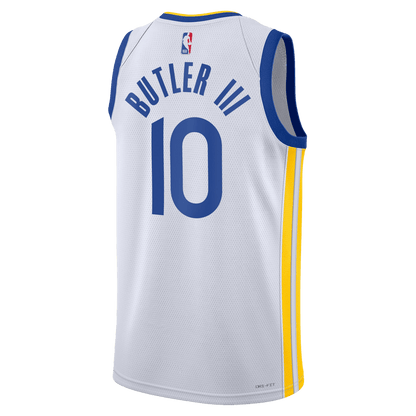 Jimmy Butler III 10 Golden State Warriors White Association Jersey - Elite Zone Sports