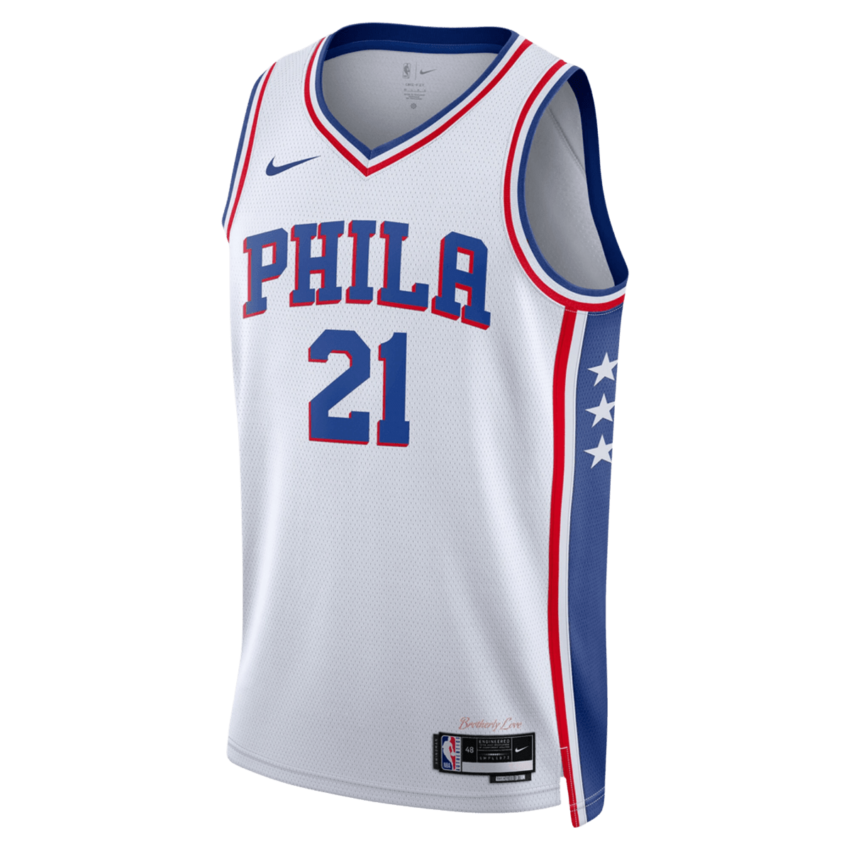 Joel Embiid 21 Philadelphia 76ers White Association Jersey - Elite Zone Sports