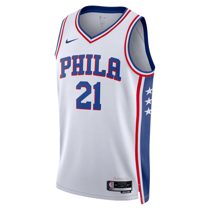Joel Embiid 21 Philadelphia 76ers White Association Jersey - Elite Zone Sports