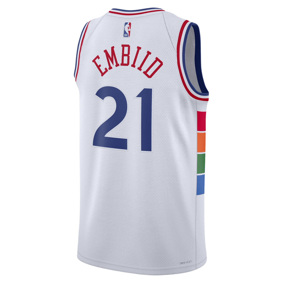 Joel Embiid 21 Philadelphia 76ers White City Edition Jersey - Elite Zone Sports
