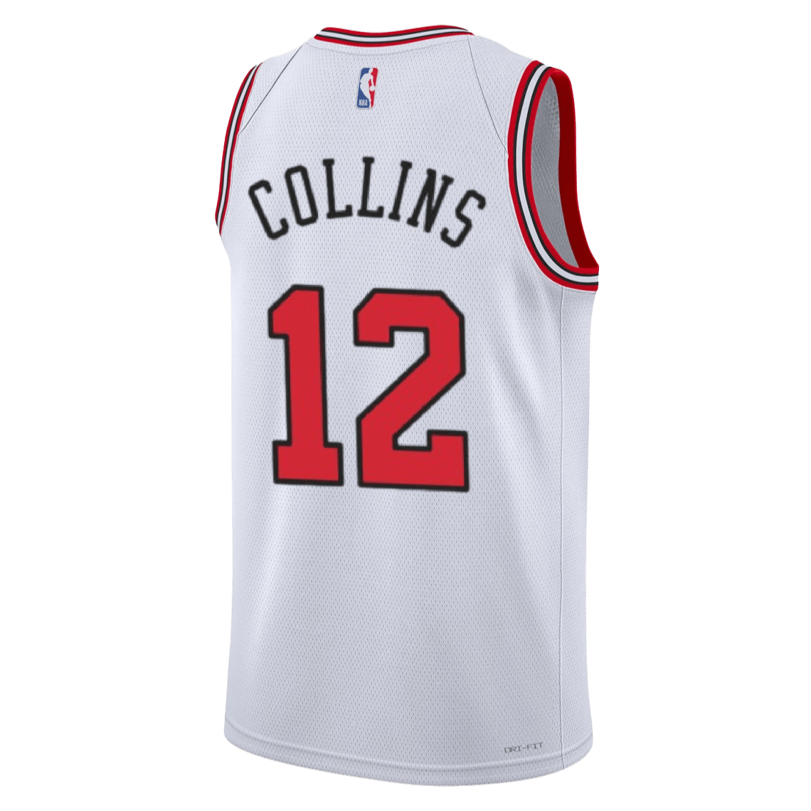 John Collins 12 Chicago Bulls White Association Jersey - Elite Zone Sports