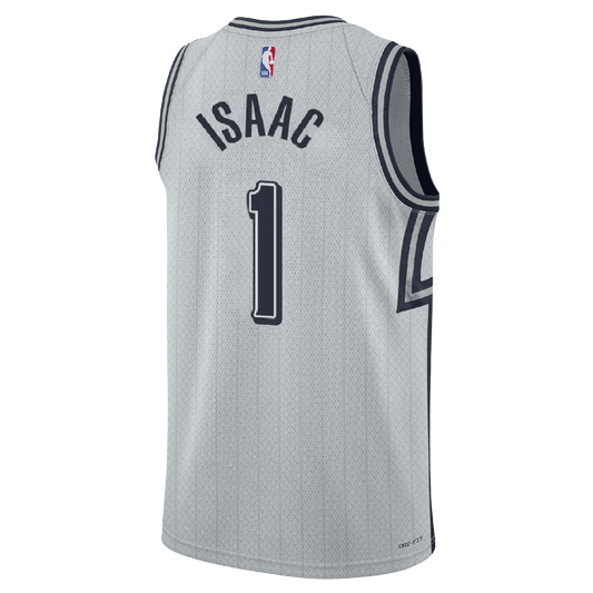 Jonathan Isaac 1 Orlando Magic Silver City Edition Jersey - Elite Zone Sports