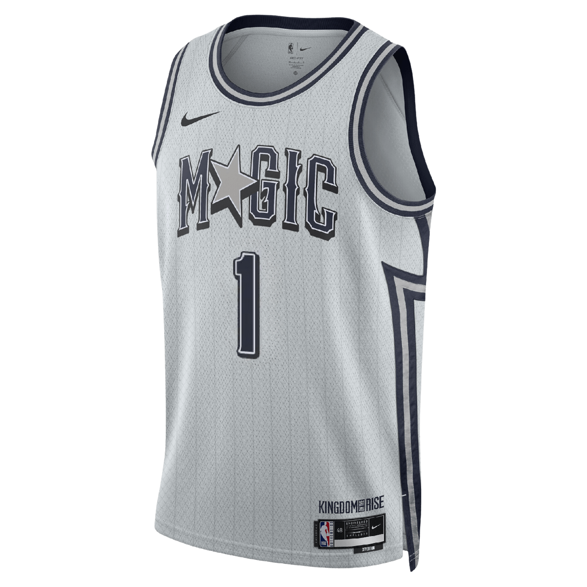 Jonathan Isaac 1 Orlando Magic Silver City Edition Jersey - Elite Zone Sports