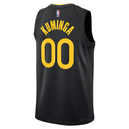 Jonathan Kuminga 00 Golden State Warriors Black Statement Jersey - Elite Zone Sports