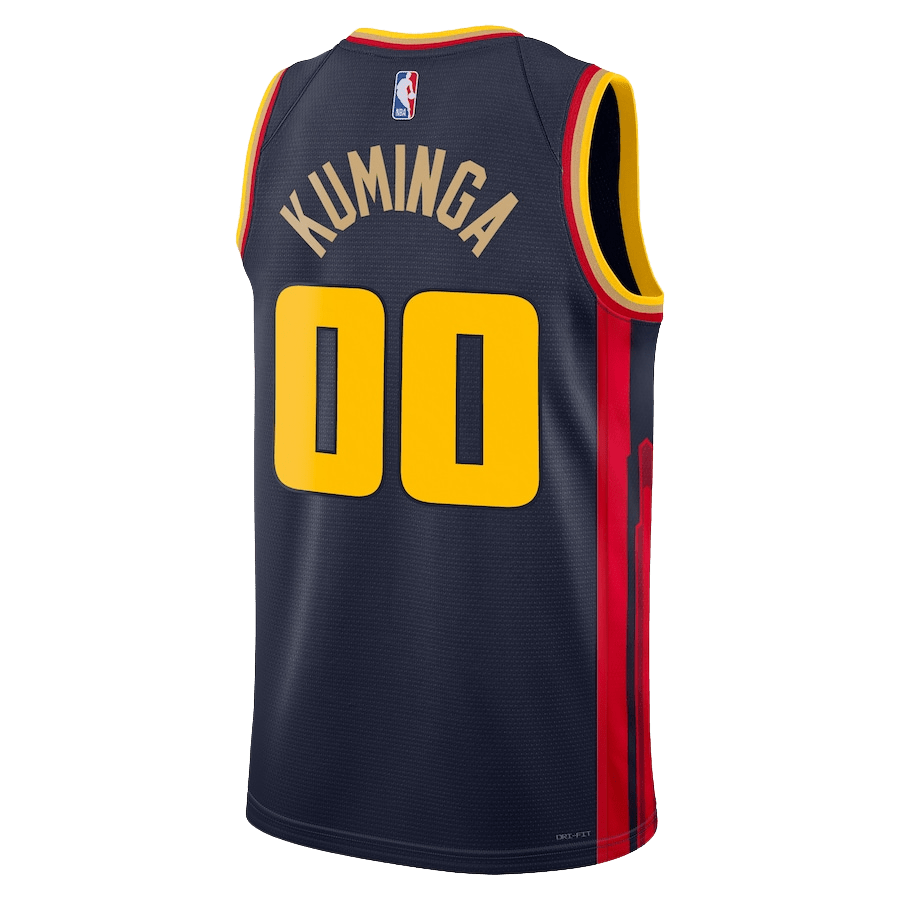 Jonathan Kuminga 00 Golden State Warriors Navy City Edition Jersey - Elite Zone Sports