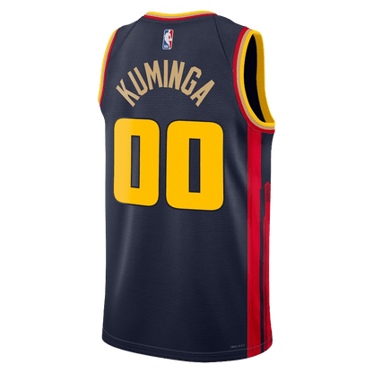 Jonathan Kuminga 00 Golden State Warriors Navy City Edition Jersey - Elite Zone Sports