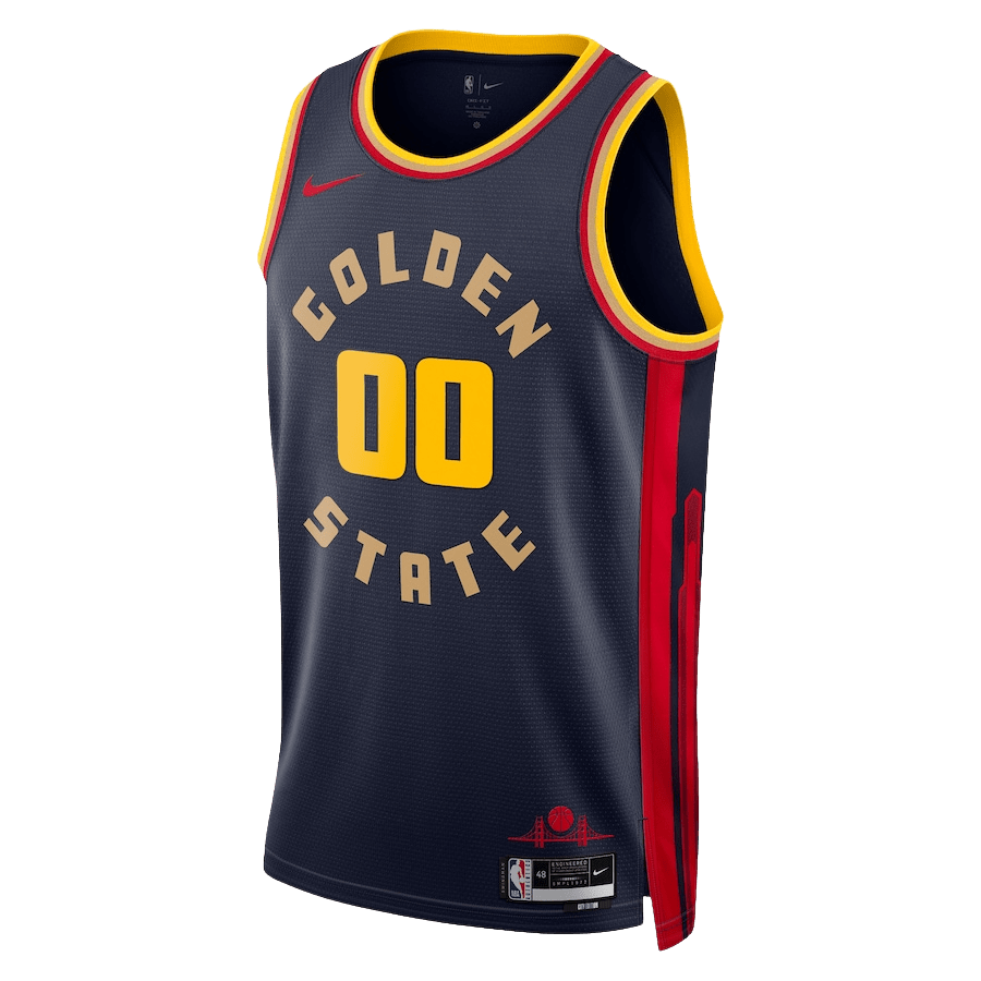 Jonathan Kuminga 00 Golden State Warriors Navy City Edition Jersey - Elite Zone Sports