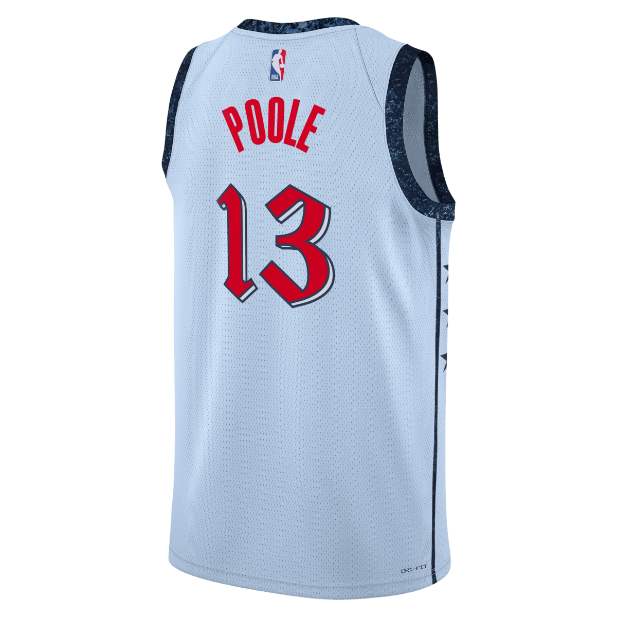 Jordan Poole 13 Washington Wizards Blue City Edition Jersey - Elite Zone Sports