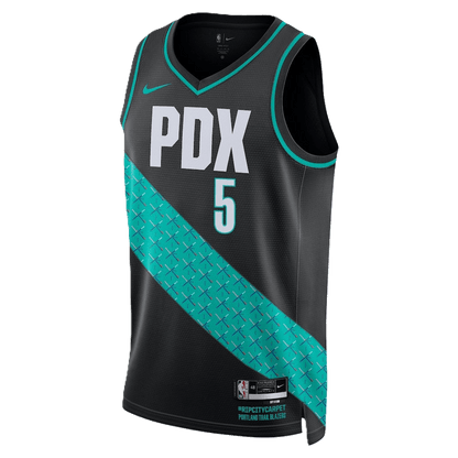 Jrue Holiday 5 Portland Trail Blazers Black 2025/26 City Edition Jersey - Elite Zone Sports