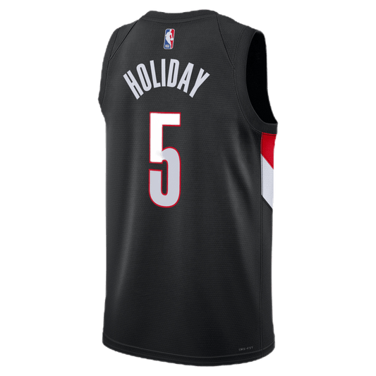 Jrue Holiday 5 Portland Trail Blazers Black Icon Jersey - Elite Zone Sports