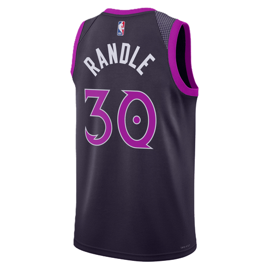 Julius Randle 30 Minnesota Timberwolves Purple 2025/26 City Edition Jersey - Elite Zone Sports