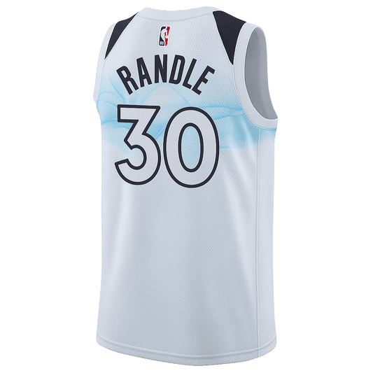 Julius Randle 30 Minnesota Timberwolves White City Edition Jersey - Elite Zone Sports