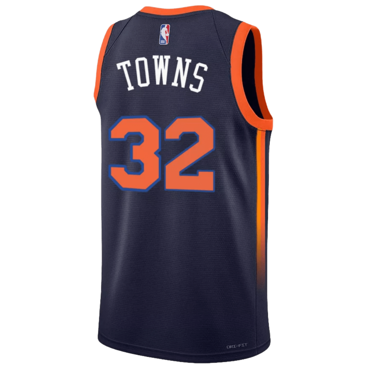 Karl - Anthony Towns 32 New York Knicks Navy Statement Jersey - Elite Zone Sports