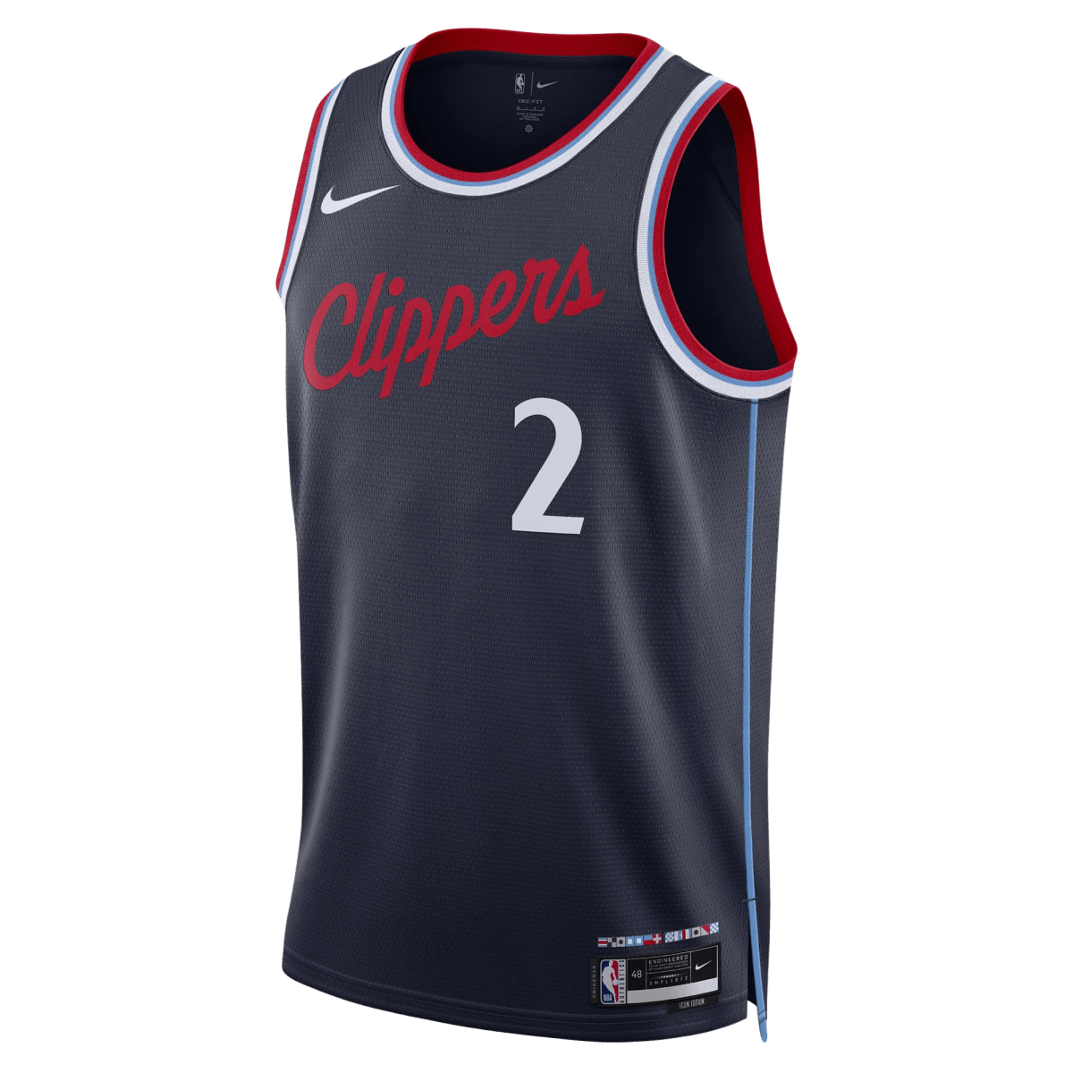 Kawhi Leonard 2 LA Clippers Navy Icon Jersey - Elite Zone Sports