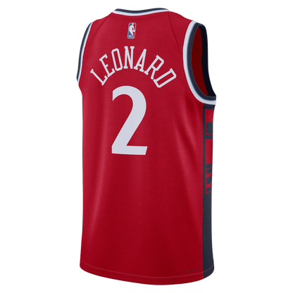 Kawhi Leonard 2 LA Clippers Red Statement Jersey - Elite Zone Sports